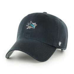 47brand șapcă San Jose Sharks culoarea negru, cu imprimeu 99KK-CAU09R_99X