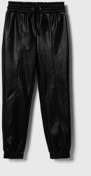 GUESS pantaloni culoarea negru, neted 9BYX-SPG009_99X