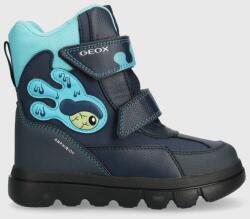 Geox cizme de iarna copii WILLABOOM B AB culoarea albastru marin 9BYX-OBK0UM_59X