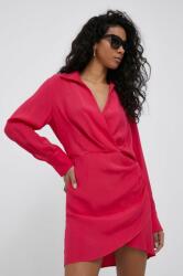 Sisley rochie culoarea roz, mini, mulata PPYX-SUD1AP_30X