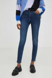 Answear Lab jeansi femei, culoarea albastru marin BMYX-SJD02S_59X