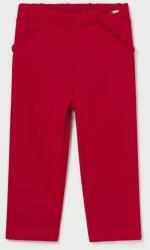 MAYORAL pantaloni bebe culoarea rosu, neted 9BYX-LGG028_33X