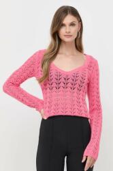 TWINSET pulover din amestec de casmir culoarea roz, light 9BYX-SWD0DB_38X