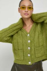 Custommade cardigan din lana culoarea verde, călduros 9BYX-SWD0HL_77X
