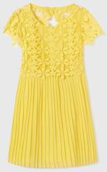 Mayoral rochie fete culoarea galben, mini, evazati PPYX-SUG076_11X