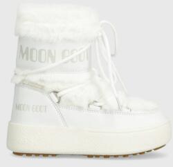 Moon Boot cizme de iarna copii 34300900 MB JTRACK FAUX FUR WP culoarea alb 9BYX-OBG0TI_00X