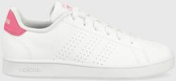 adidas sneakers pentru copii ADVANTAGE K culoarea alb 9BYX-OBK054_00X
