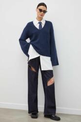 By Malene Birger pulover de lana Cimone femei, culoarea albastru marin 9BYX-SWD1GG_59X