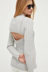 Patrizia Pepe pulover femei, culoarea gri 9BYX-SWD081_90X
