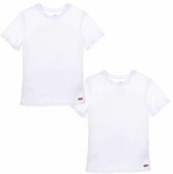 Levi's tricou copii culoarea alb, neted PPYY-TSB0JG_00X