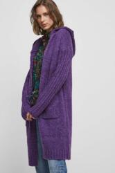Medicine cardigan femei, culoarea violet, călduros ZBYX-SWD010_49M