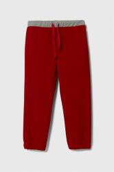 United Colors of Benetton pantaloni de trening pentru copii culoarea rosu, modelator 9BYX-SPK06F_33X