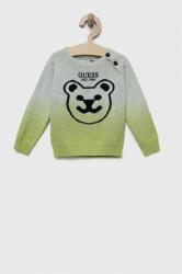 GUESS pulover din bumbac pentru bebeluși culoarea verde 9BYX-SWB001_70X