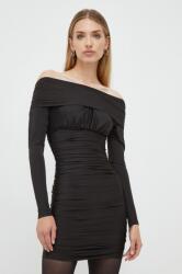 GUESS rochie culoarea negru, mini, mulata 9BYX-SUD1A2_99X