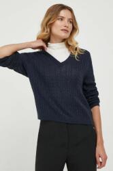 Tommy Hilfiger pulover de lana femei, culoarea albastru marin, light 9BYX-SWD11A_59X