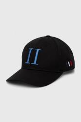 Les Deux șapcă de baseball din bumbac culoarea negru, cu imprimeu PPYX-CAM093_99A