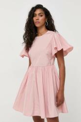 REDValentino rochie culoarea roz, mini, evazati 9BYX-SUD0NS_30X