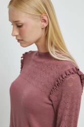 MEDICINE pulover femei, culoarea roz, light, cu turtleneck ZBYX-SWD303_34X