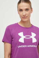 Under Armour tricou femei, culoarea violet PPY8-TSD16W_44X