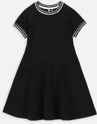 Coccodrillo rochie din bumbac pentru copii culoarea negru, mini, evazati 9BYX-SUG0B6_99X