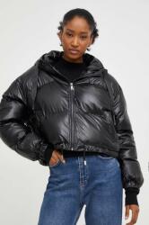 Answear Lab geaca femei, culoarea negru, de iarna, oversize BMYX-KUD06J_99X