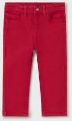 MAYORAL pantaloni bebe culoarea rosu, neted 9BYX-SPB01E_33X