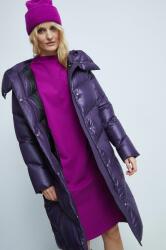 MEDICINE palton de puf culoarea violet, de iarna ZBYY-KPD701_45X