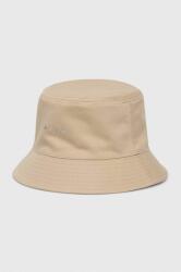 Calvin Klein pălărie reversibilă din bumbac culoarea bej, bumbac K60K610992 9BYX-CAD00W_08X