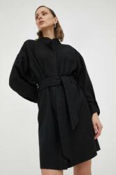 Undress Code rochie culoarea negru, mini, drept PPYX-SUD2R9_99X