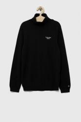 Calvin Klein pulover copii culoarea negru 9BYY-SWB001_99X