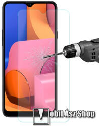 SAMSUNG Galaxy A20s (SM-A207F), Üvegfólia, 0, 3mm vékony, 9H, Sík részre