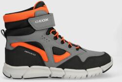 Geox cizme de iarna pentru copii culoarea gri 9BYX-OBK0RT_90X