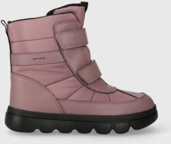 Geox cizme de iarna pentru copii J36HWD 0FU54 J WILLABOOM B A culoarea roz 9BYX-OBK0TA_45X