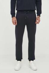 Pepe Jeans pantaloni de trening din bumbac Ryan culoarea albastru marin, neted 9BYX-SPM0E7_59X