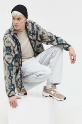 Abercrombie & Fitch hanorac fleece culoarea bej, modelator 9BYX-KUM1FC_80X