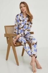 Answear Lab pijama femei, culoarea bej BMYX-BID07H_80X