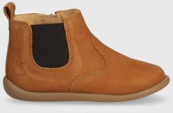 Pom D'api pantofi din piele intoarsa pentru copii culoarea maro 9BYX-OBK17R_82X