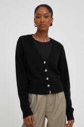 Answear Lab cardigan de lana culoarea negru, light BMYX-SWD0C3_99X