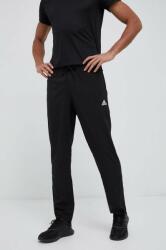 adidas pantaloni de antrenament Essentials Stanford culoarea negru, cu imprimeu PPYX-SPM06K_99X