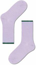 Happy Socks sosete Mariona Crew Sock femei, culoarea violet 9BYX-LGD02W_45X