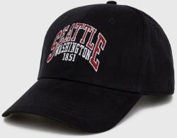 Hollister Co Hollister Co. șapcă de baseball din bumbac culoarea negru, cu imprimeu 9BYX-CAM0A3_99X