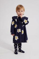 Bobo Choses rochie din bumbac pentru bebeluși culoarea albastru marin, mini, evazati 9BYX-SUG0ES_59X