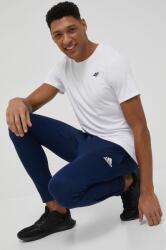 adidas Performance pantaloni HC0333 barbati, culoarea albastru marin, drept PPYY-SPM0EO_59X