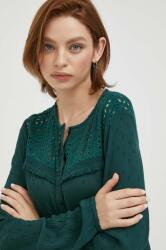Pepe Jeans camasa ISABEL femei, culoarea verde, regular 9BYX-KDD09Y_77X