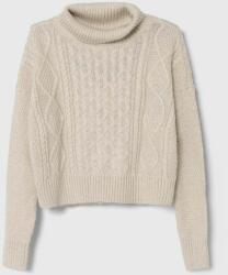 Abercrombie & Fitch pulover copii culoarea bej, călduros 9BYX-DKG05U_01X