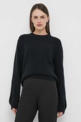 Tommy Hilfiger pulover de lână femei, culoarea negru WW0WW39897 9BYX-SWD11D_99X
