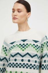 Marc O'Polo pulover de lana DENIM femei, culoarea bej 9BYX-SWD0G1_01A