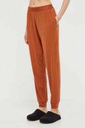 Calvin Klein Underwear pantaloni de pijama femei, culoarea portocaliu 9BYX-SPD11J_23X