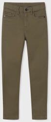 MAYORAL pantaloni copii soft culoarea verde, neted 9BYX-SPB026_78X