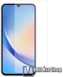 MyScreen Samsung Galaxy A34 5G (SM-A346B/DS), Myscreen képernyővédő fólia, Crystal, PET, Sík részre (M7450CCBF)